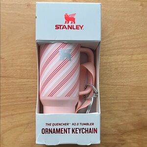 Stanley The Quencher H2.0 Tumbler Keychain in Strawberry Twist